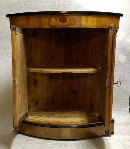 Biedermeier Corner Cabinet- interior- styylish