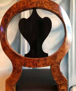 Pair of Biedermeier chairs- back view- styylish