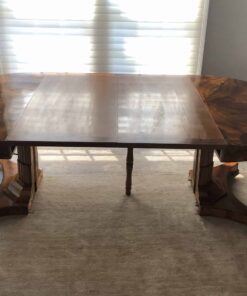 Biedermeier Table 1820- view of extended table- styylish