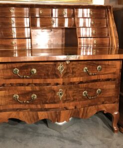 Secretary- front view with open writing flap- stylish