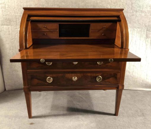 Louis XVI Cylinder Desk- open- styylish