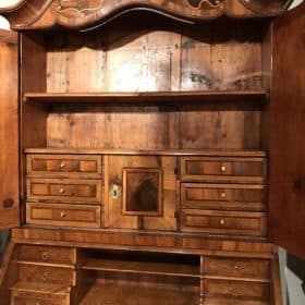 18th century Baroque Cabinet with Secretaire