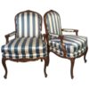 Pair of Louis XV Style Armchairs- 20th century- styylish