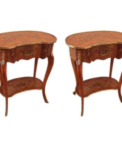 Pair of Louis XV Style Side Tables- 20th century- styylish