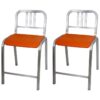 Pair of Emeco Bar Stools- 20th century- styylish