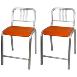 Pair of Emeco Bar Stools- 20th century- styylish