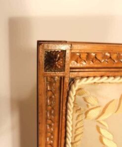 Louis XVI Style Settee- closeup backrest- styylish
