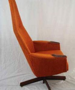 Mid Century High Back Lounge Chair by Adrian Pearsall- side- styylish