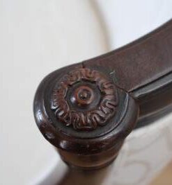 Empire Tub chair- closeup backrest- styylish