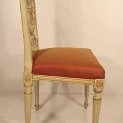 Four Gustavian Chairs- side- styylish