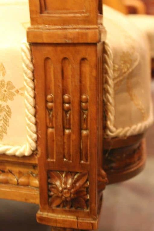 Louis XVI Style Armchairs- closeup side- styylish