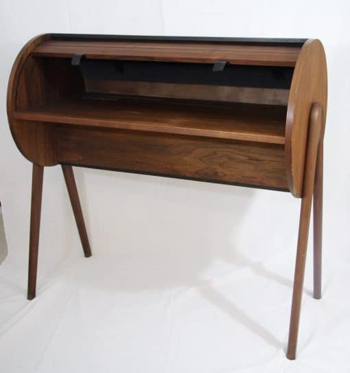 Mid Century Modern Rolltop Desk- front- styylish