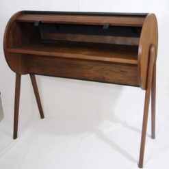 Mid Century Modern Rolltop Desk- front- styylish