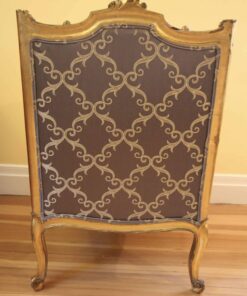 19th Century Gilded Wood Bergere- back- styylish