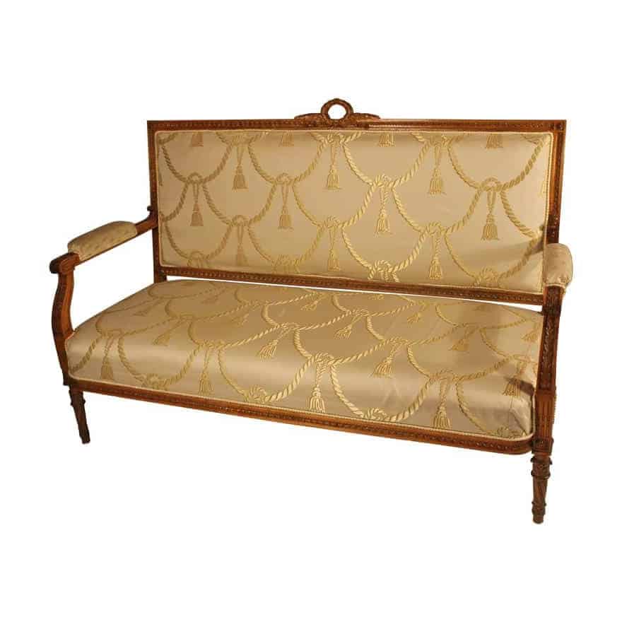 Louis XVI Style Settee- 19th century- styylish