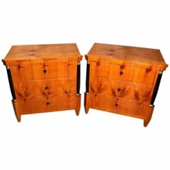 Pair of Biedermeier Commodes- 19th century- styylish