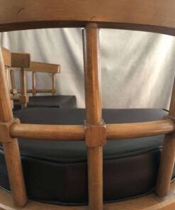 Vintage Pair of Drexel Lounge Chairs- closeup back- styylish