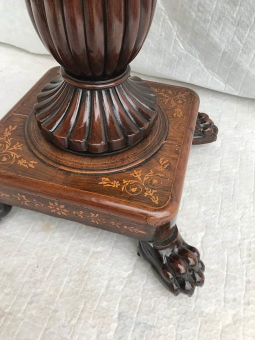 English Regency Card Table- base- styylish