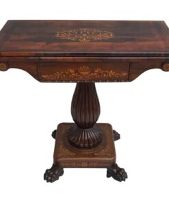 English Regency Card Table- 19th century- styylish