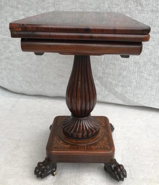 English Regency Card Table- front- styylish