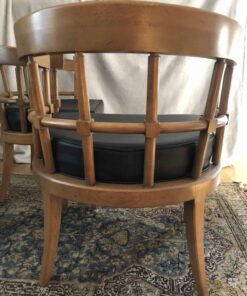 Vintage Pair of Drexel Lounge Chairs- back- styylish