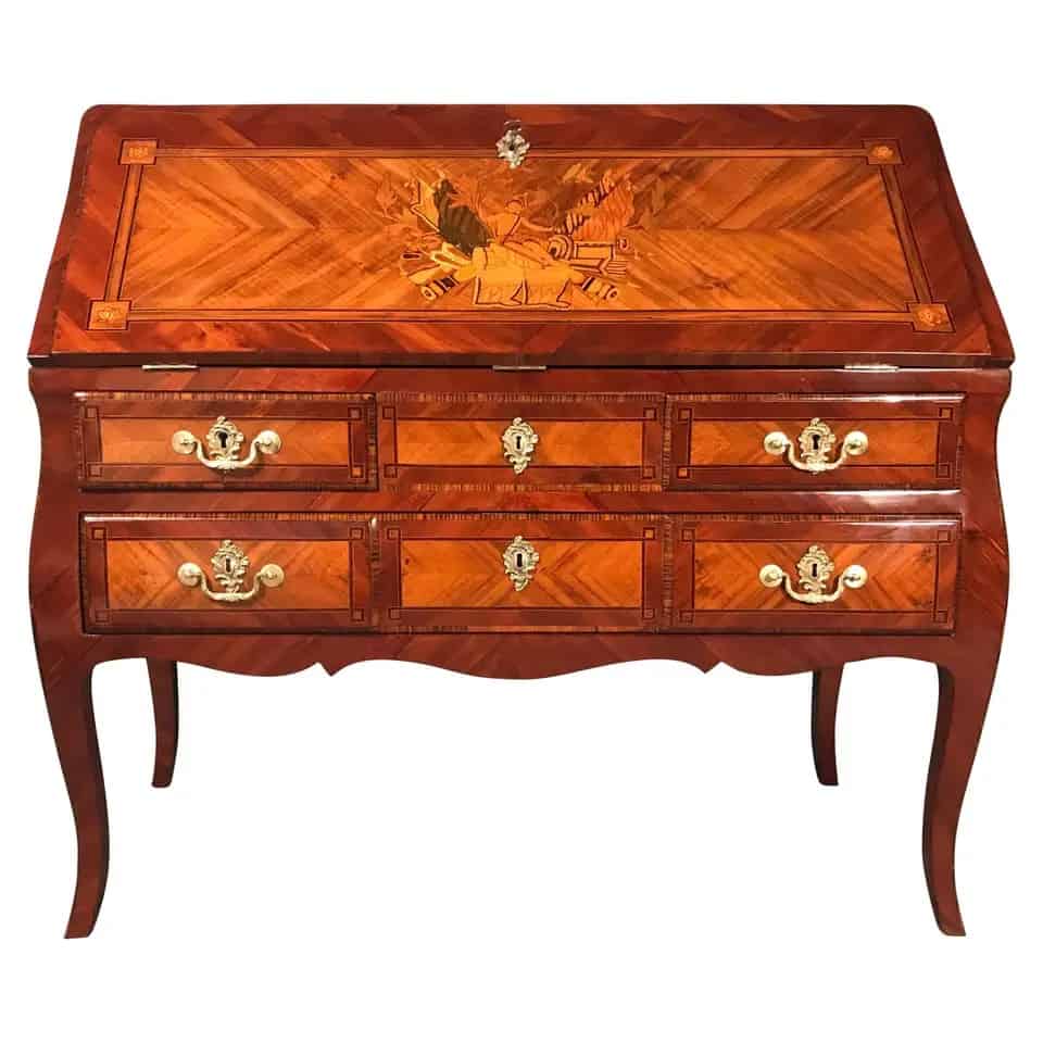 French louis XV secretaire- styylish