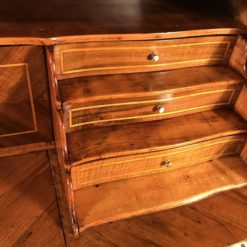 French Louis XV Secretaire- closeup interior drawers- styylish