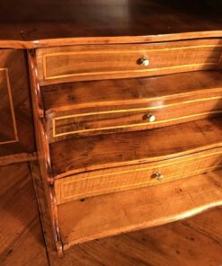 French Louis XV Secretaire- closeup interior drawers- styylish
