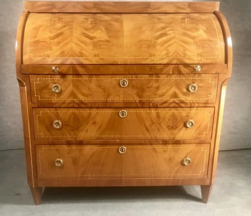 Antique Cylinder Desk- front- styylish