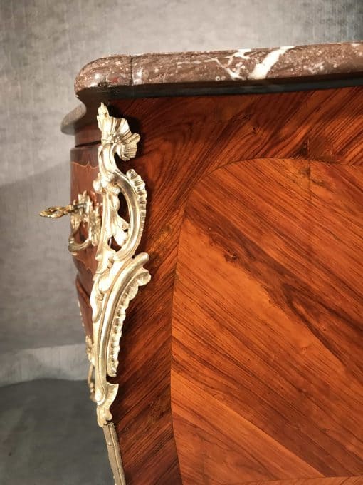 Louis XV Furniture- Commode- closeup side- styylish