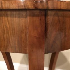 Biedermeier Side Table- closeup back- styylish