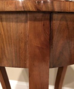 Biedermeier Side Table- closeup back- styylish