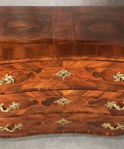 Baroque Chest of Drawers walnut- front- styylish