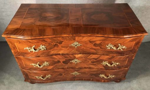 Baroque Chest of Drawers walnut- front- styylish