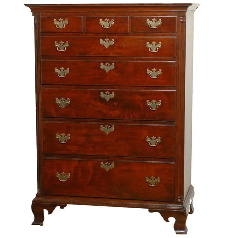 Dressing Table - 18th century American Highboy