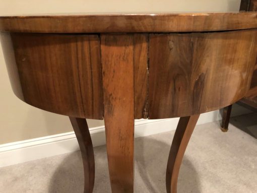 Biedermeier Side Table- back- styylish