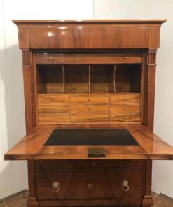 Antique Drop Front Desk- open- styylish