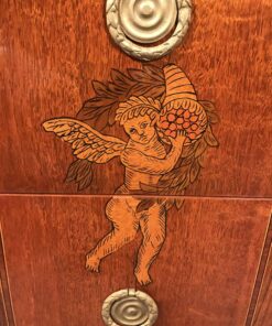 Gustavian Commode Sweden- closeup right drawers- styylish