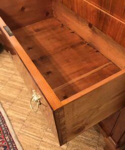 Antique Drop Front Desk- open drawer- styylish