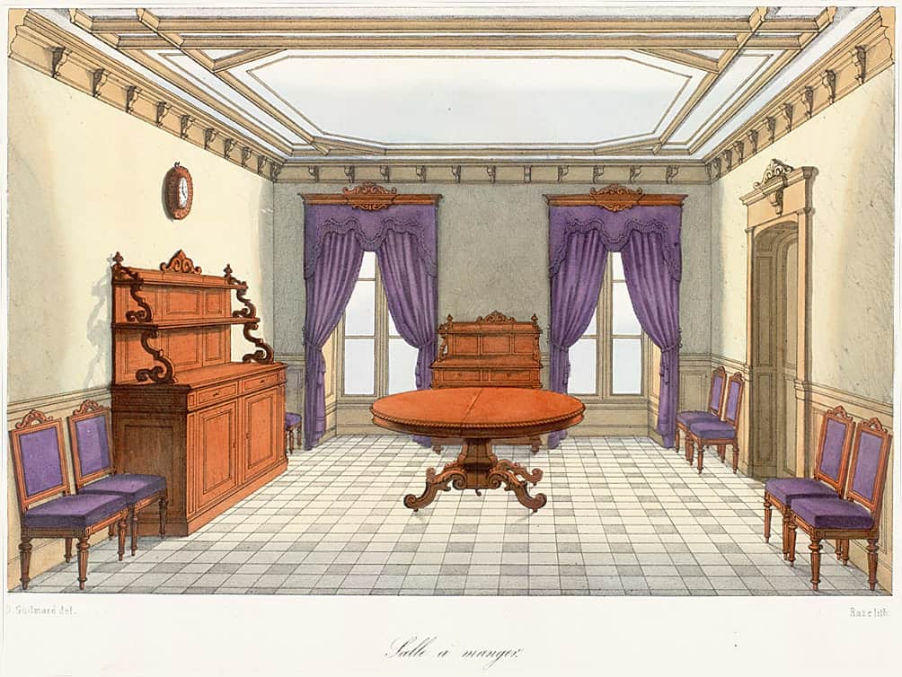 French Furniture - Directoire Style Interior