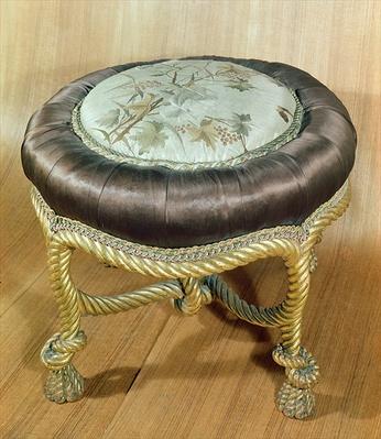 Second Empire Style - Footstool