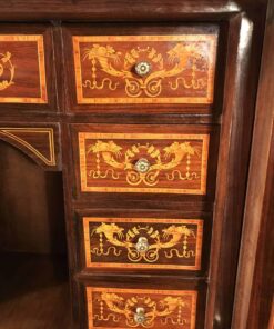 Italian Antique Drop Front Desk- interior drawers- styylish