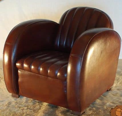 Art Deco Style Furniture - Art Deco Club Chair