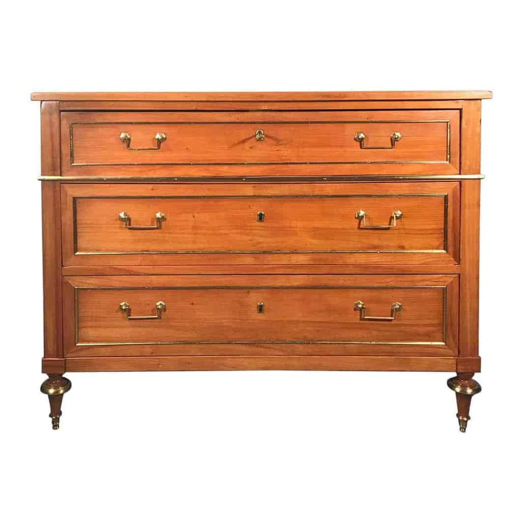 French Antique Chest of Drawers- 19th century- styylish