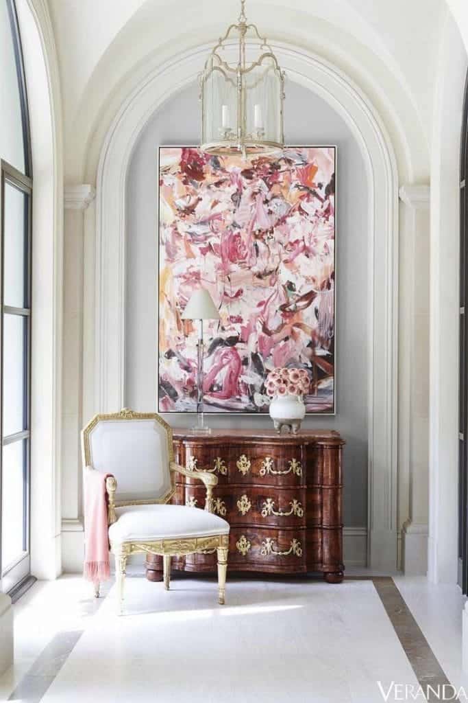 Baroque Period - Chest Of Drawers In A Bright Sitting Area