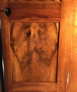 Biedermeier Wardrobe walnut- door- styylish