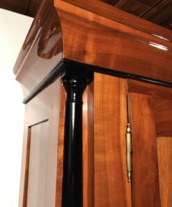 Biedermeier Wardrobe walnut- column- styylish