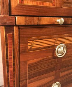 Antique Cylinder Desk- intarsia- styylish