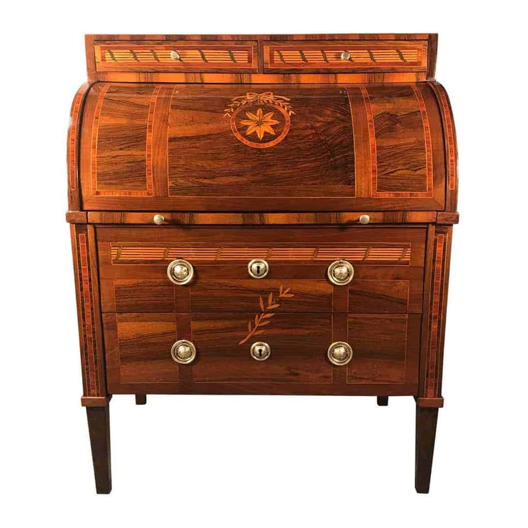 Antique Cylinder Desk- 18th century- styylish