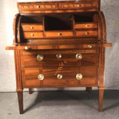 Antique Cylinder Desk- open- styylish